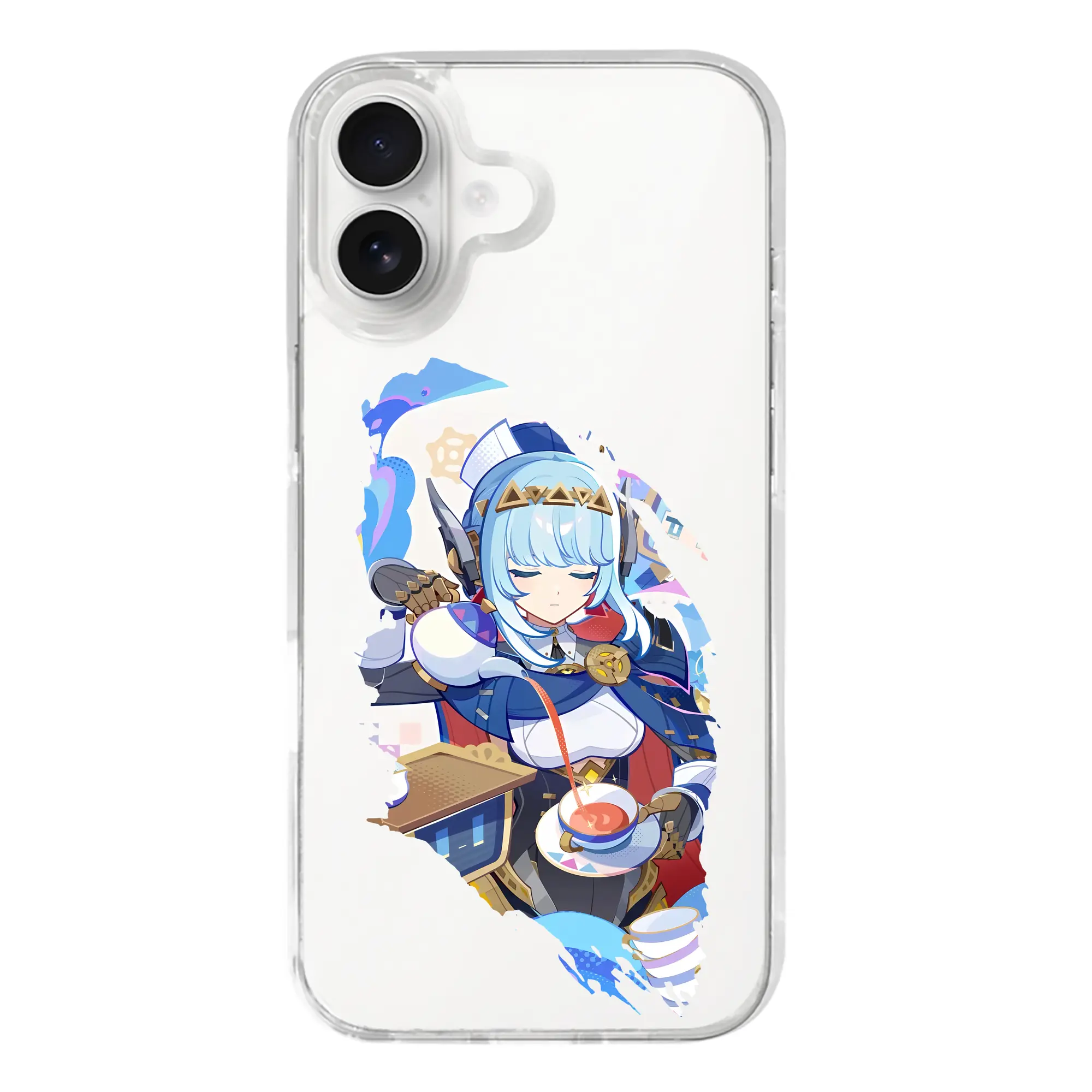 原 神 グッズ イネファ - iPhone 17シリーズ 透明スマホケース – 薄型・耐衝撃・精密フィット保護カバー